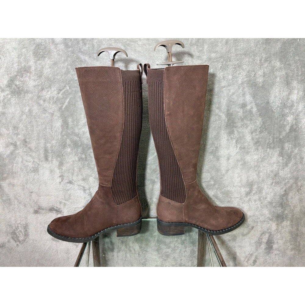 Gentle Souls By Kenneth Cole  Best Chelsea Brown Tall Riding Boots women’s  5.5M - Picture 9 of 11
